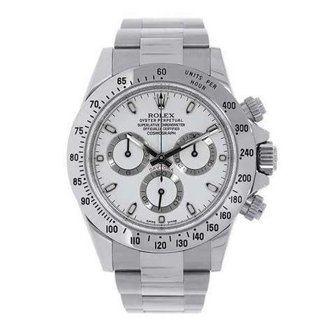 rolex daytona steel white or black face|Rolex daytona steel case.